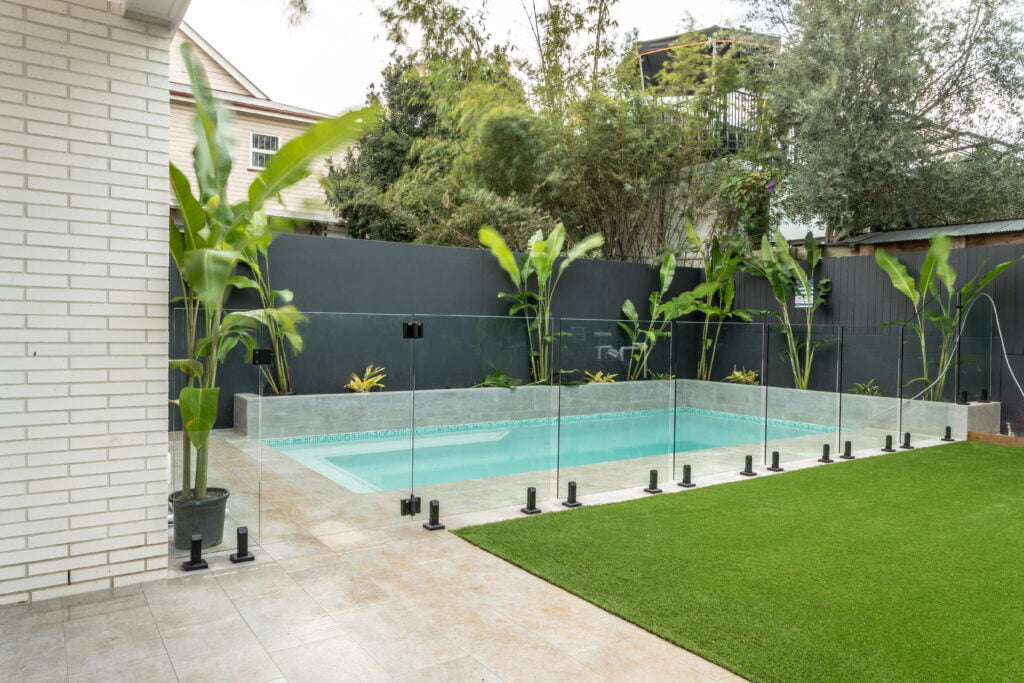 home renovation and extension for the swimming pool
